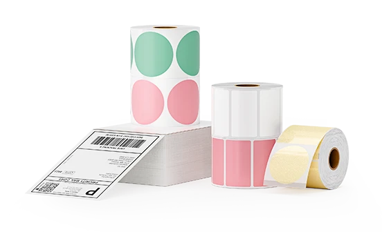 Thermoetiketten – Rund & Rechteckig für jeden Einsatz