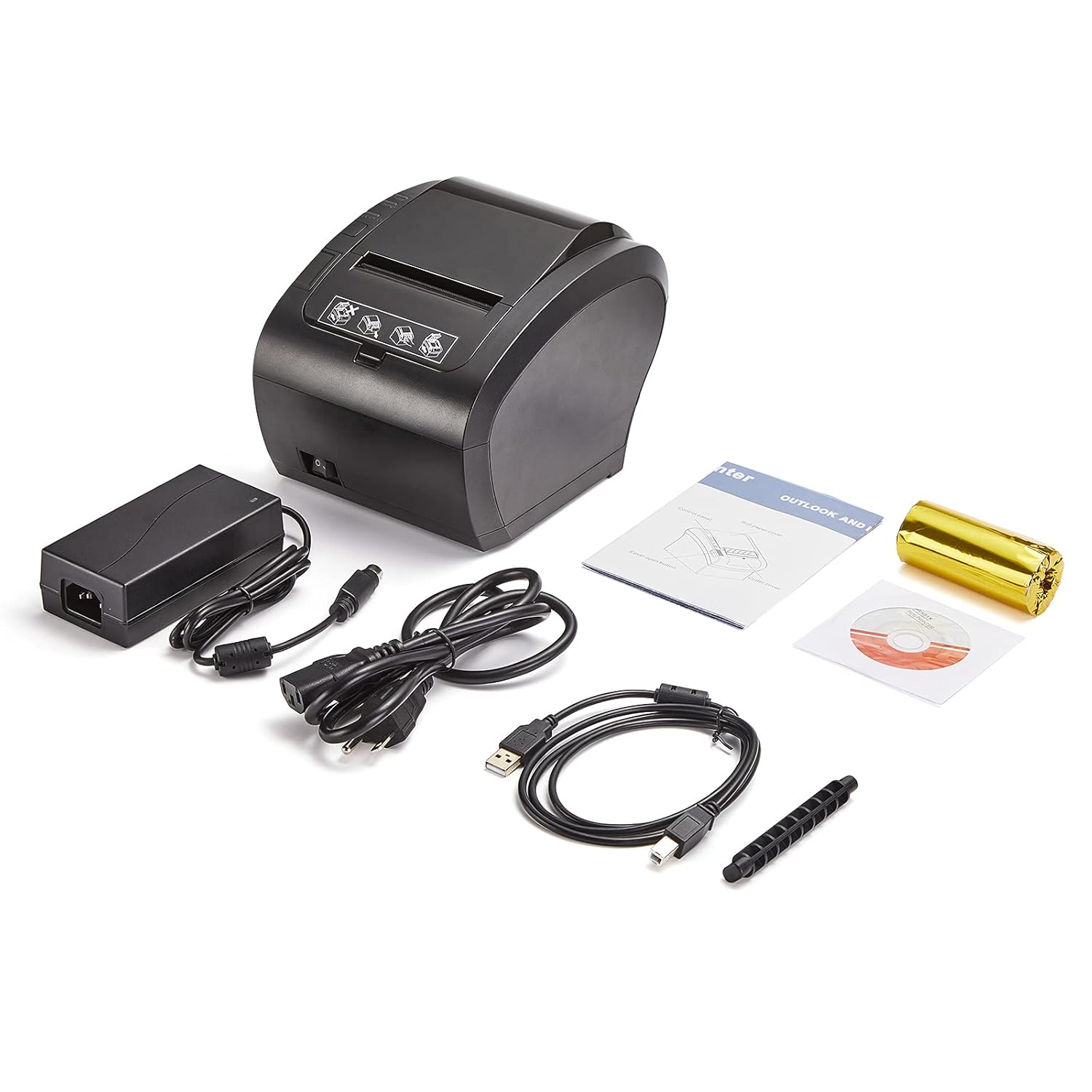 80mm Ethernet(LAN)+WiFi+USB thermal Bondrucker POS-Drucker P047