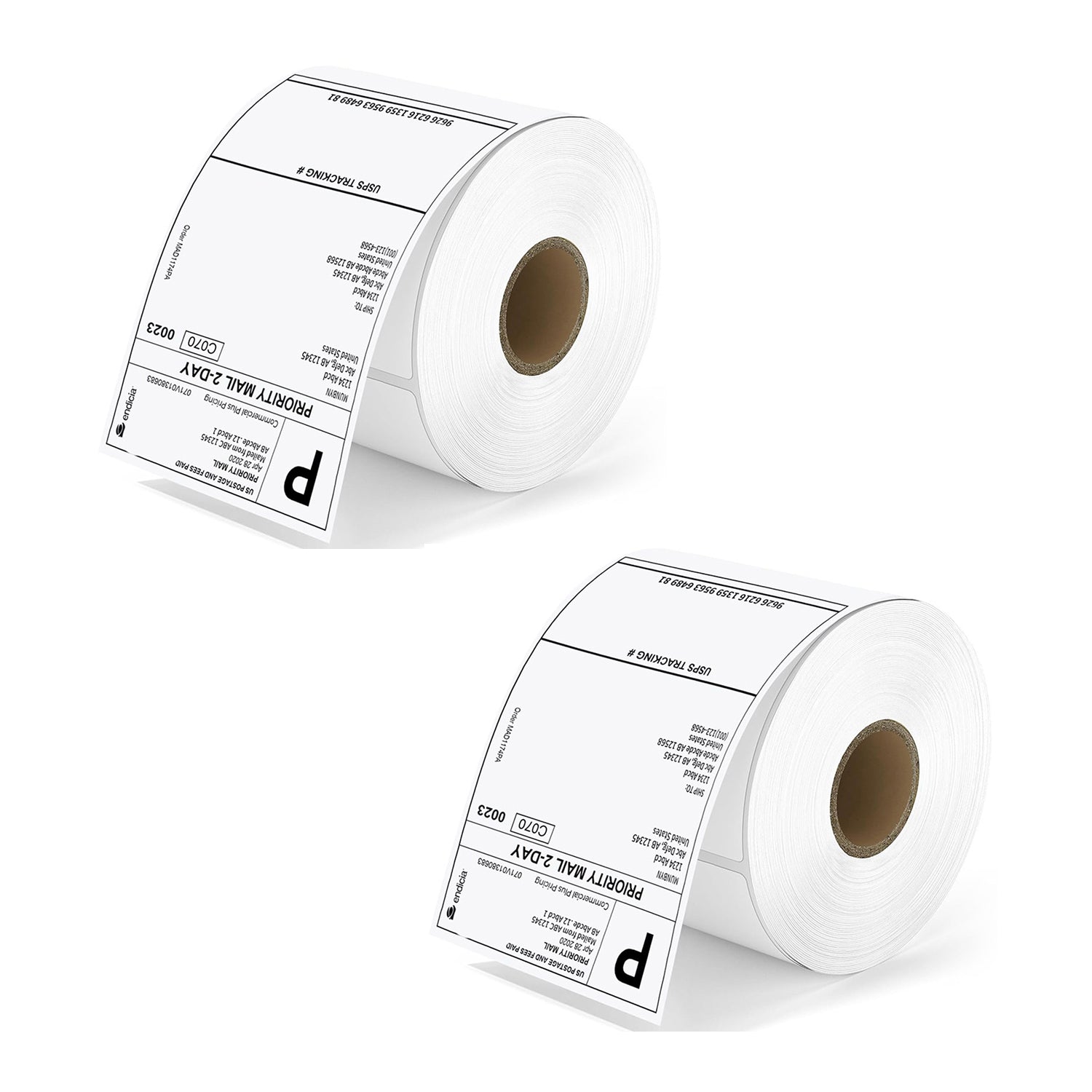 MUNBYN 4" x 6" Shipping Labels on Roll for Parcel Shipping