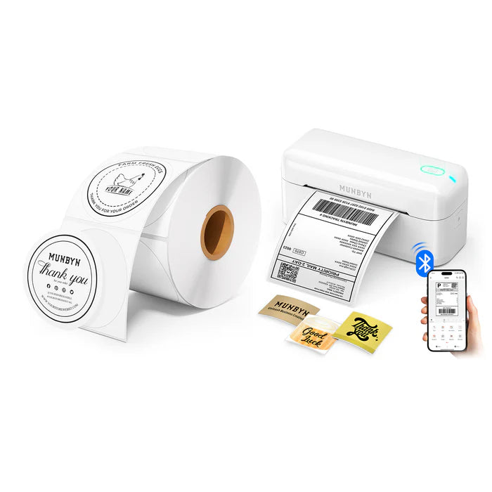 MUNBYN 402B Bluetooth Etikettendrucker Thermodrucker
