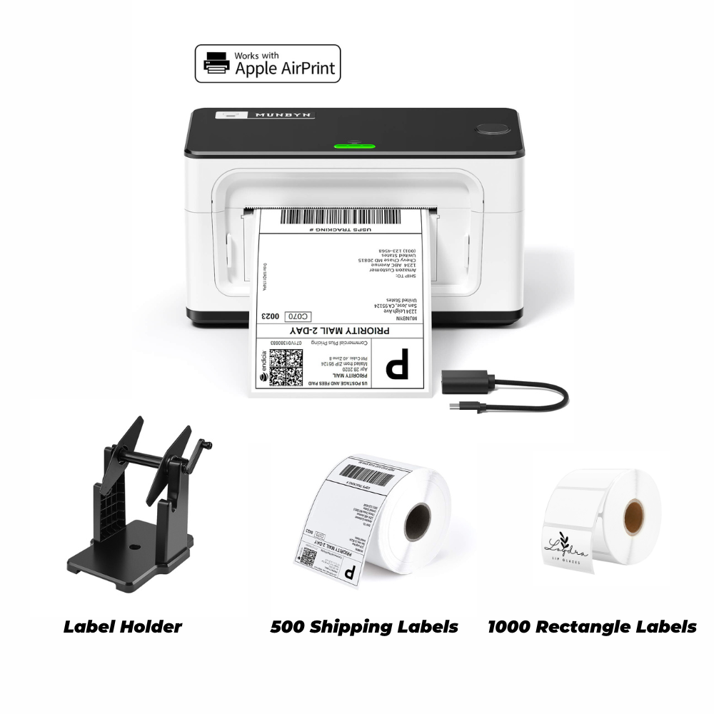 MUNBYN 941AP AirPrint Etikettendrucker Thermodrucker