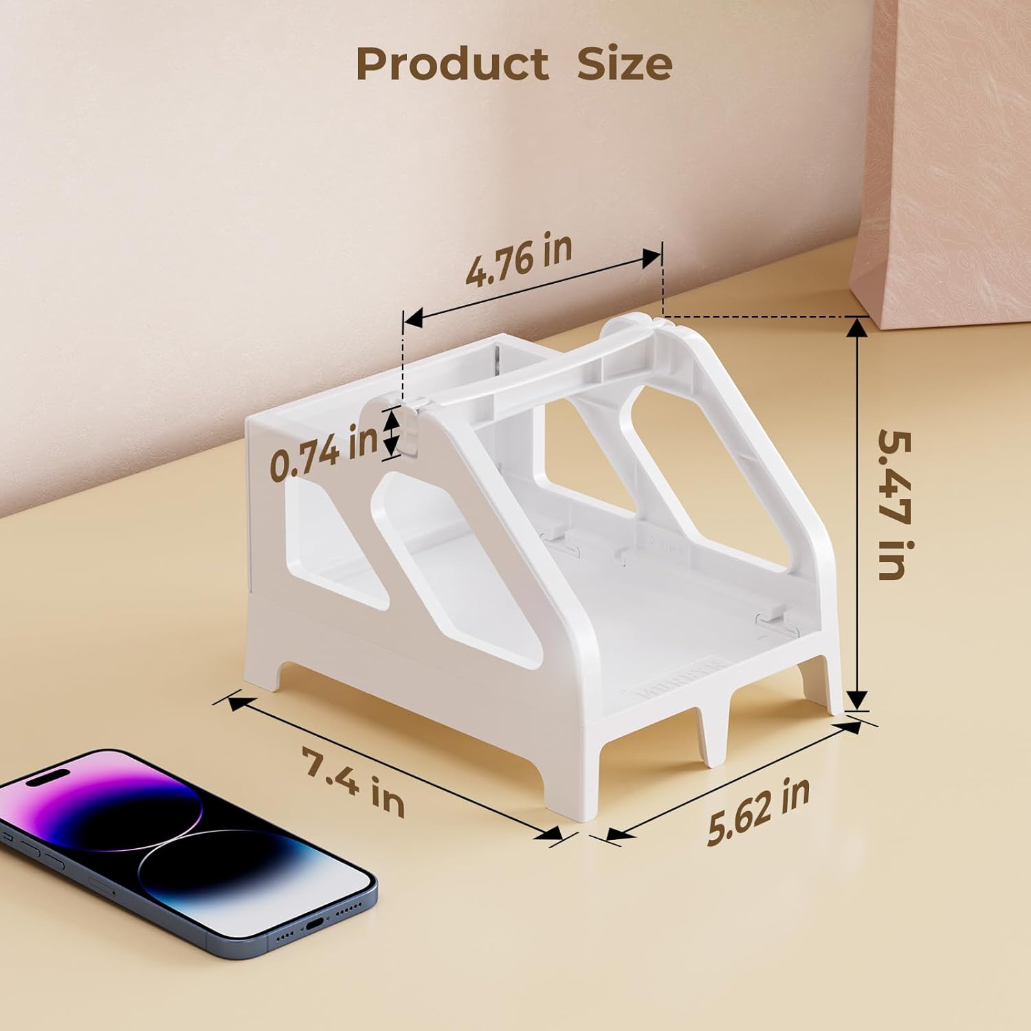 MUNBYN ILH01 support d'étiquettes pour étiquettes en rouleau et fanfold