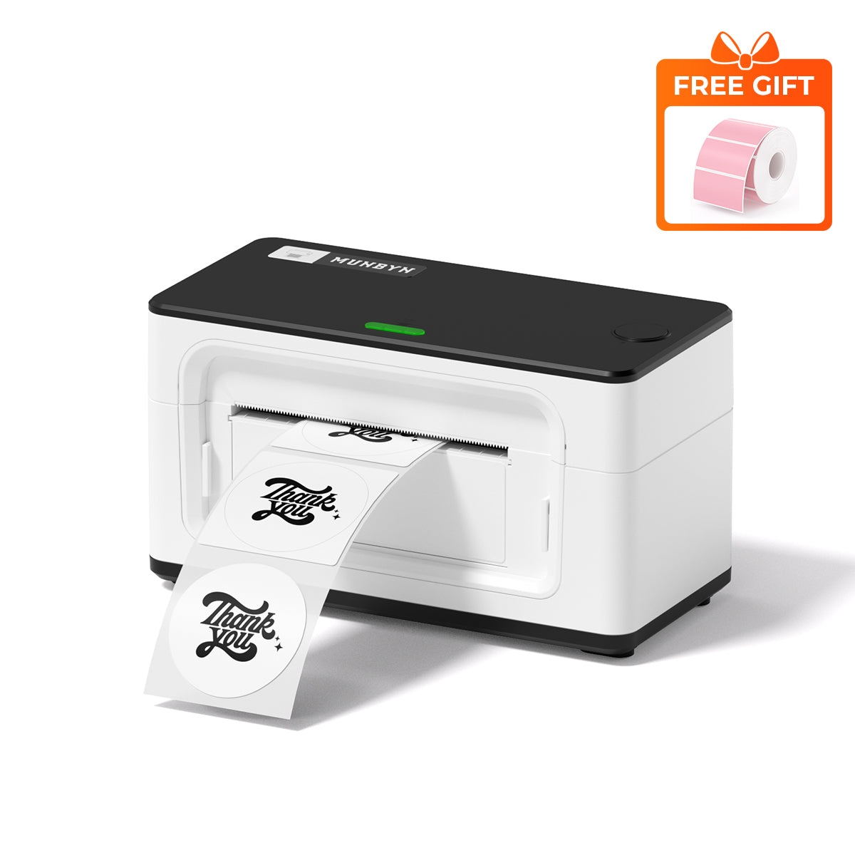 MUNBYN RW941B Imprimante thermique Bluetooth pour besoins d'expédition élevés
