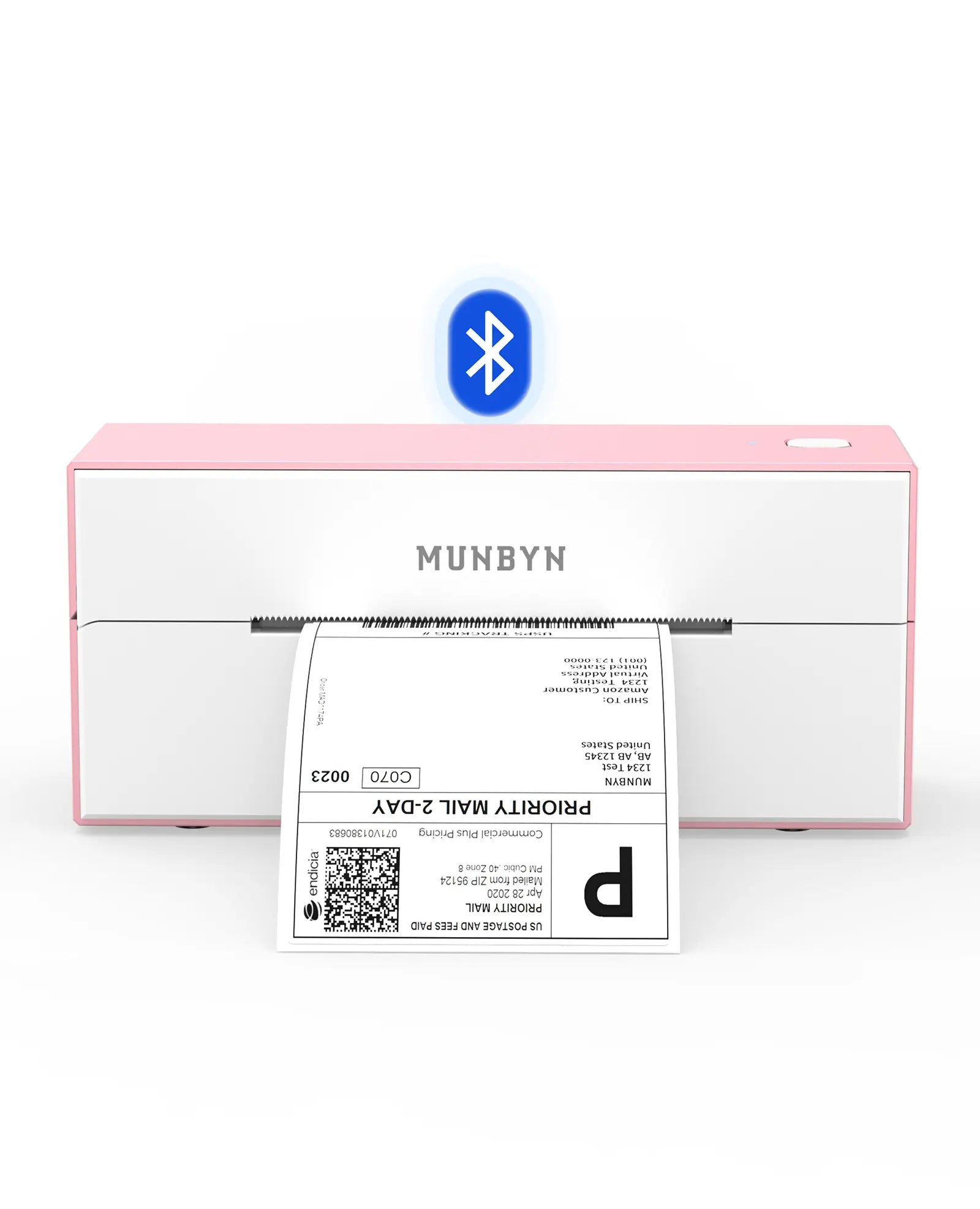 MUNBYN 129B Bluetooth Etikettendrucker Thermodrucker