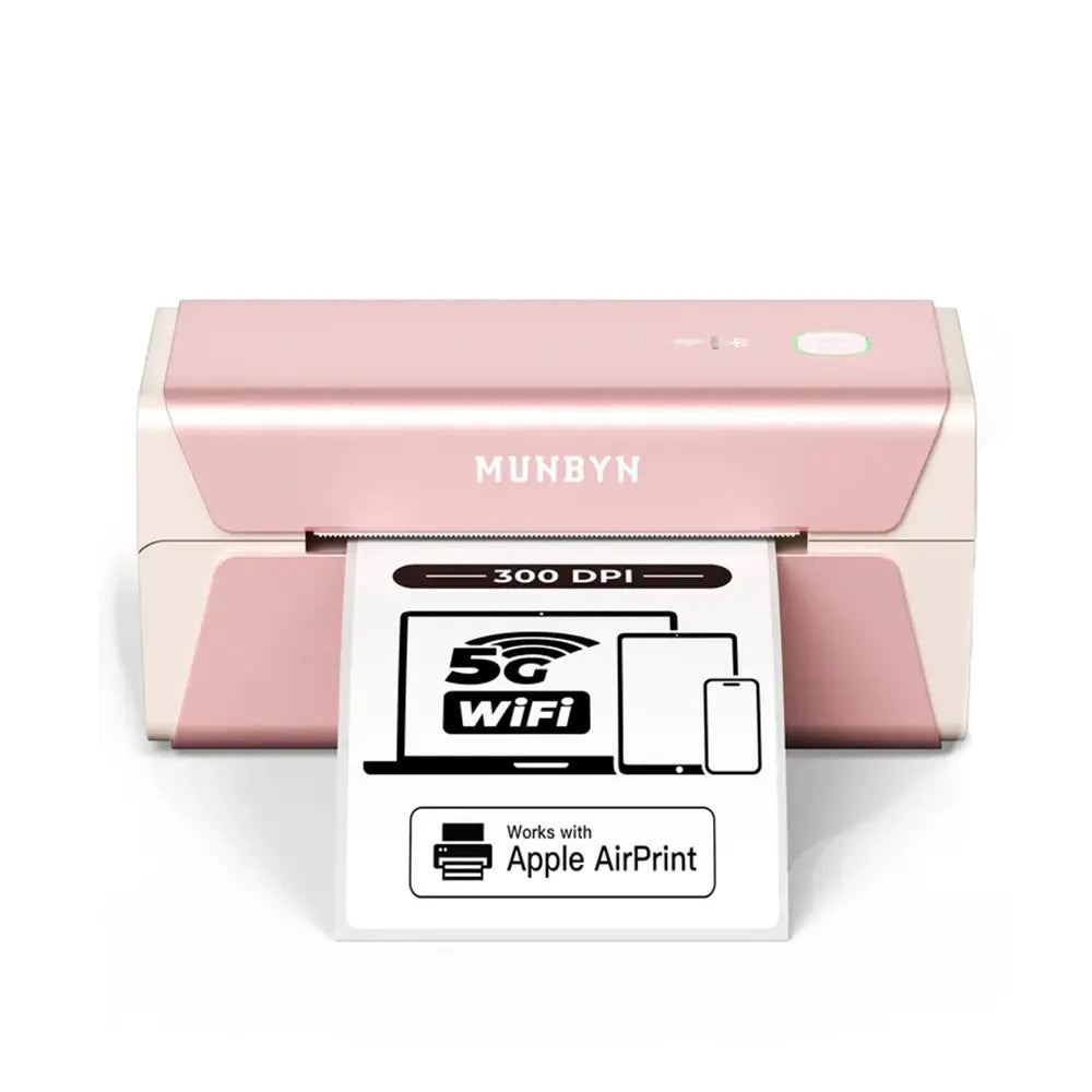 MUNBYN 401AP Airprint Etikettendrucker Thermodrucker 300DPI