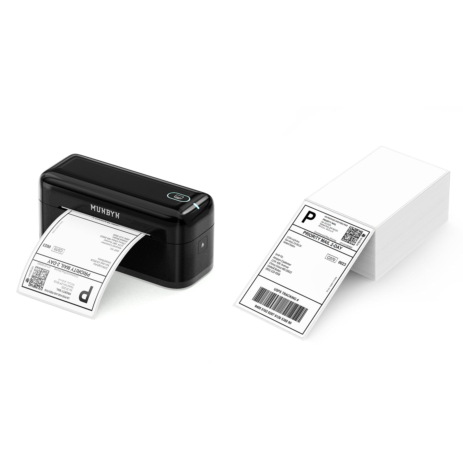 MUNBYN 402B Bluetooth Etikettendrucker Thermodrucker