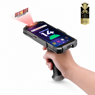 MUNBYN AS01P Android Barcode Scanner für Lagerinventur