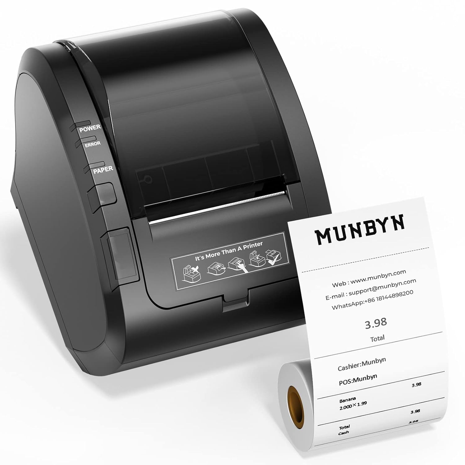 MUNBYN P047U Thermodrucker Bondrukcer 80mm POS-Drucker