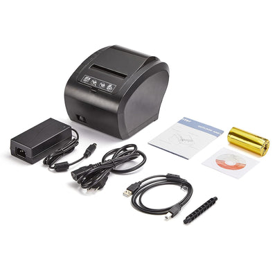 80mm Ethernet(LAN)+WiFi+USB thermal Bondrucker POS-Drucker P047