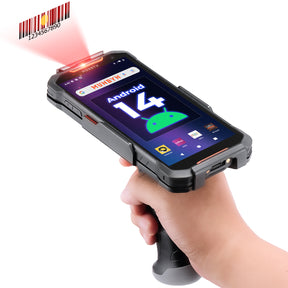 MUNBYN AS01P Android 14 Barcodescanner mit 6″ Display & Zebra SE471
