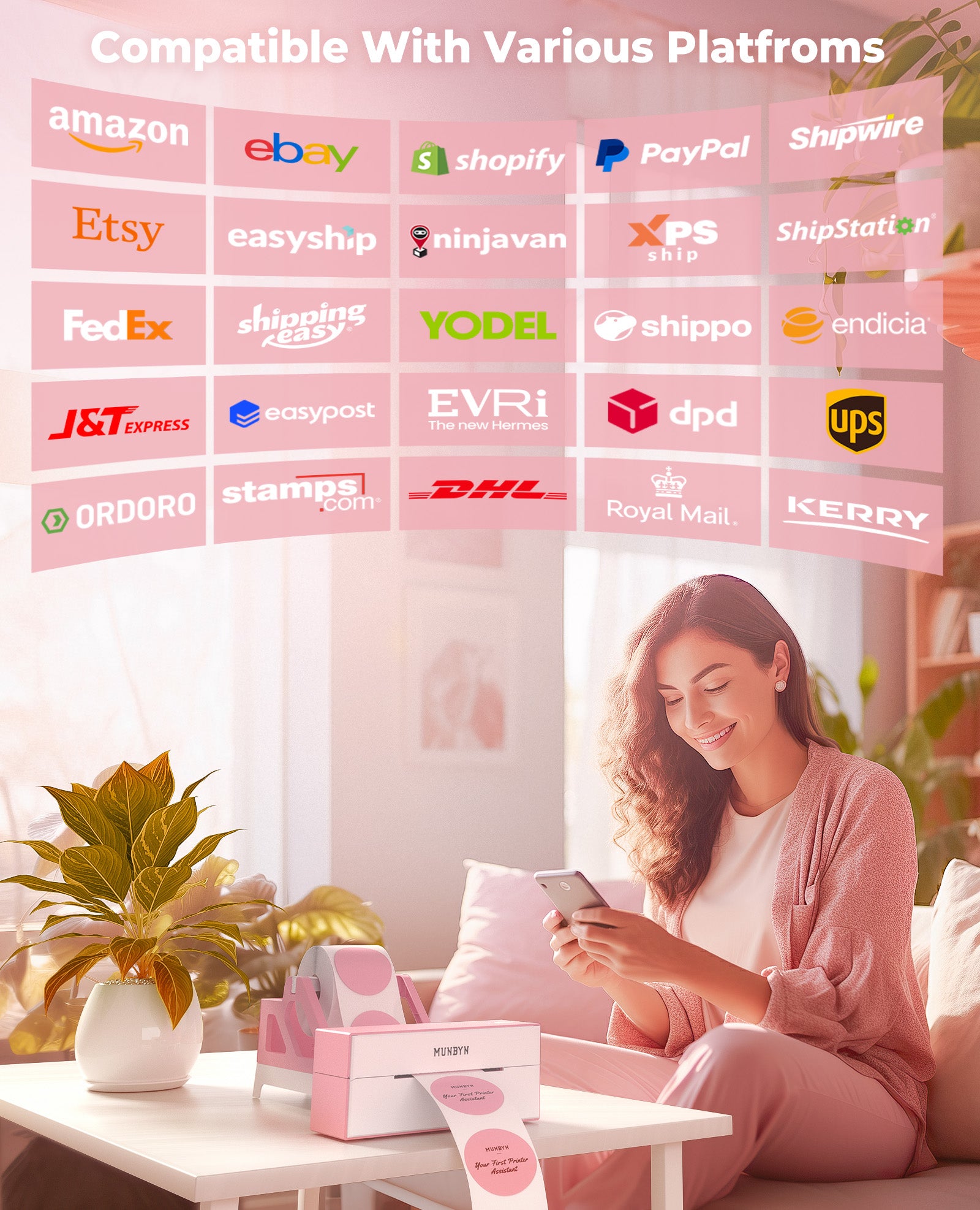 RealWriter 129B Imprimante thermique