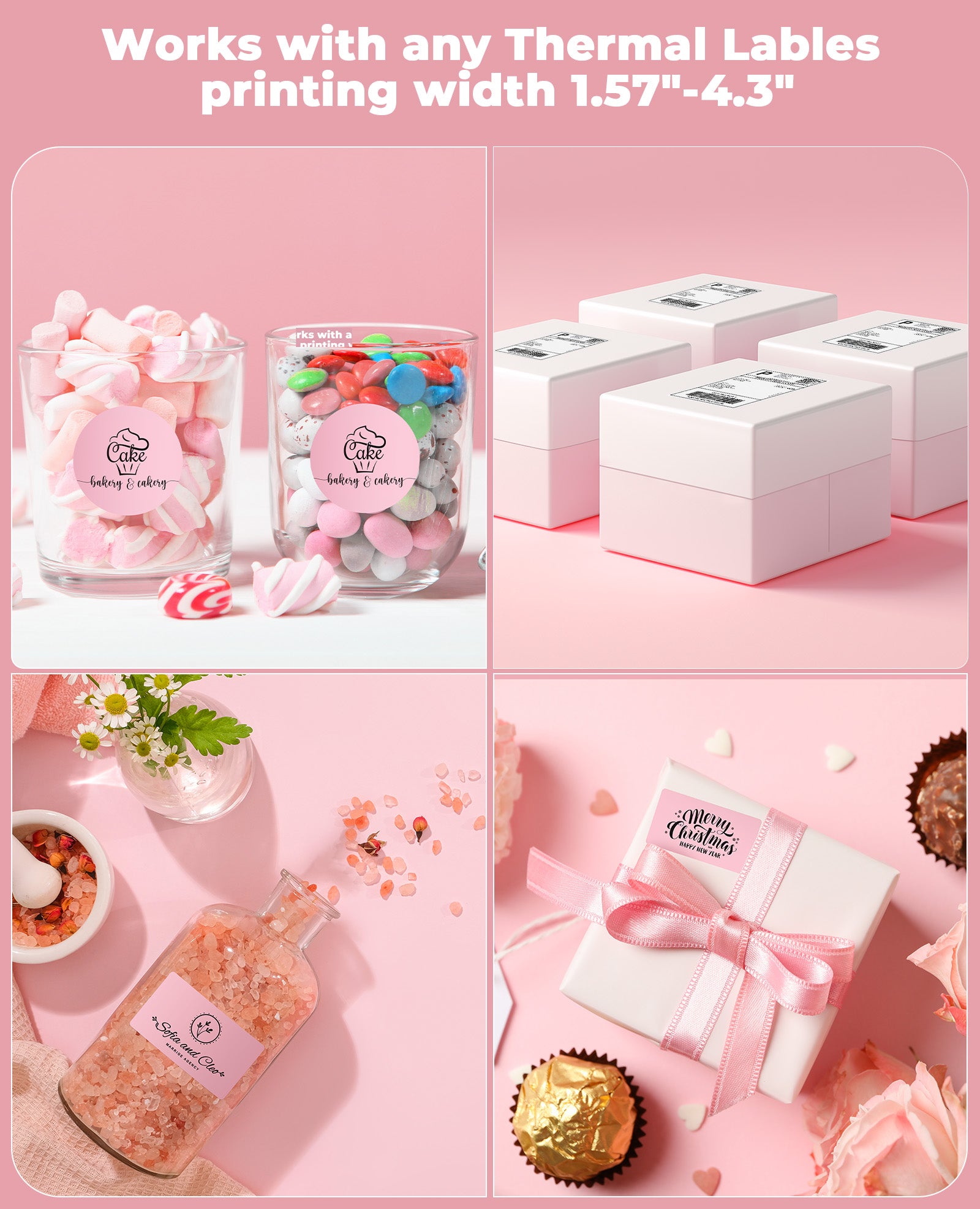 MUNBYN 129B Bluetooth Etikettendrucker Thermodrucker