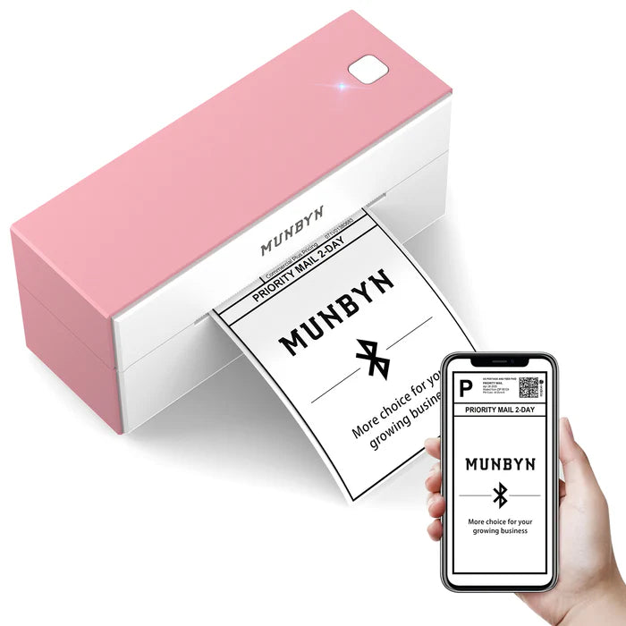Munybn 129B Bluetooth Etikettendrucker Thermodrucker