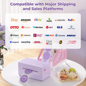 MUNBYN 130B Bluetooth Etikettendrucker Thermodrucker Sets