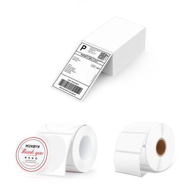 MUNBYN kaars productlabelkit voor gepersonaliseerde verpakking