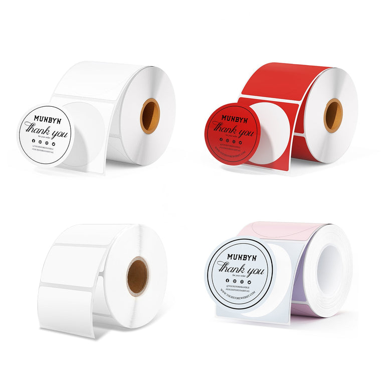 MUNBYN Bäckerei Branding Etiketten-Kit für Individuelle Verpackung