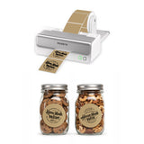 MUNBYN RealWriter 405B Bluetooth Drucker & Kreis Etiketten Bäckerei Profi Set