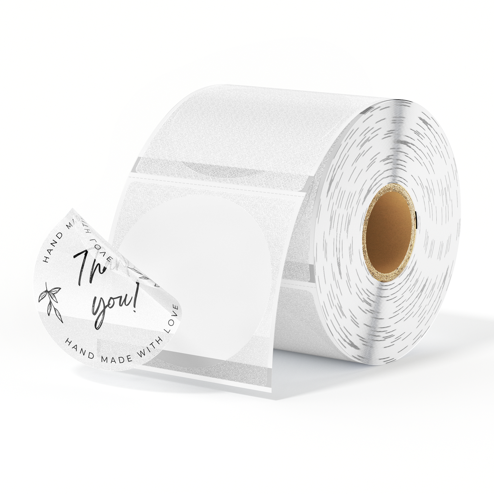 MUNBYN 2" Glitzer-Serie Thermoetiketten | 500 Etiketten pro Rolle