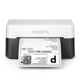 MUNBYN 403B Bluetooth Etikettendrucker, Labeldrucker Thermodrucker【Panda-Farbe】