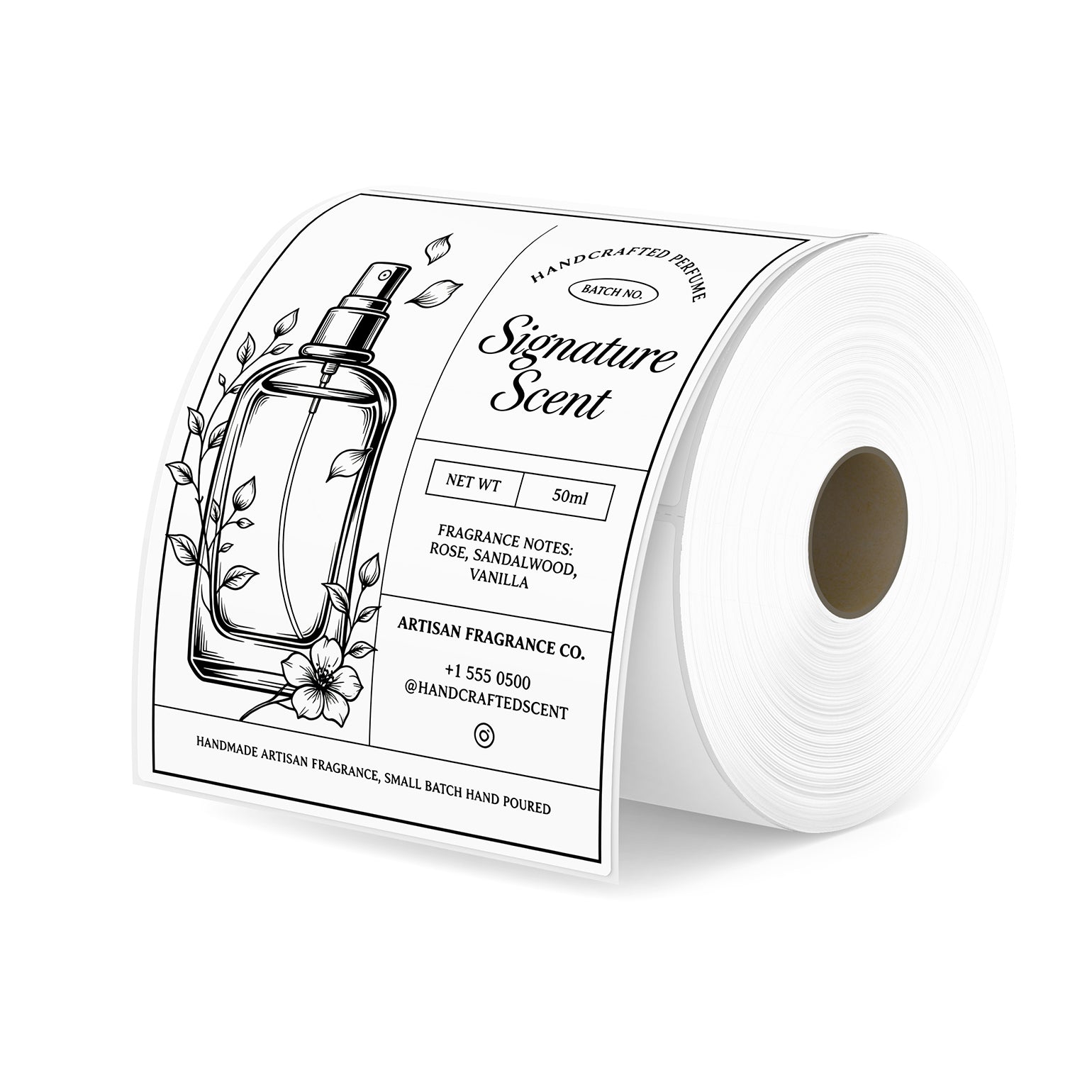 MUNBYN 4" x 5" Rechteckige Thermolabels für Versand und Preisschilder