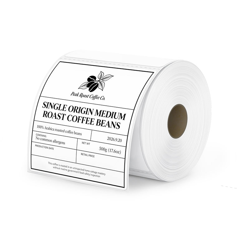 MUNBYN 4" x 4" Universal Thermal Labels for Small Businesses and Bakeries