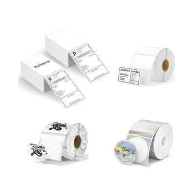 MUNBYN Premium Business Label Kit for Versatile Packaging