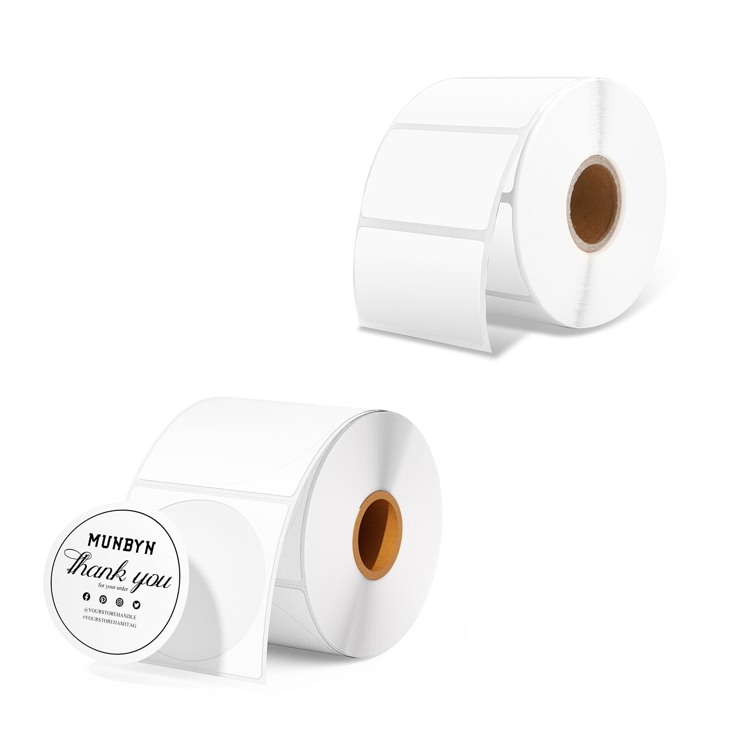 MUNBYN kit de etiquetas de producto para comercio minorista, para embalaje personalizado