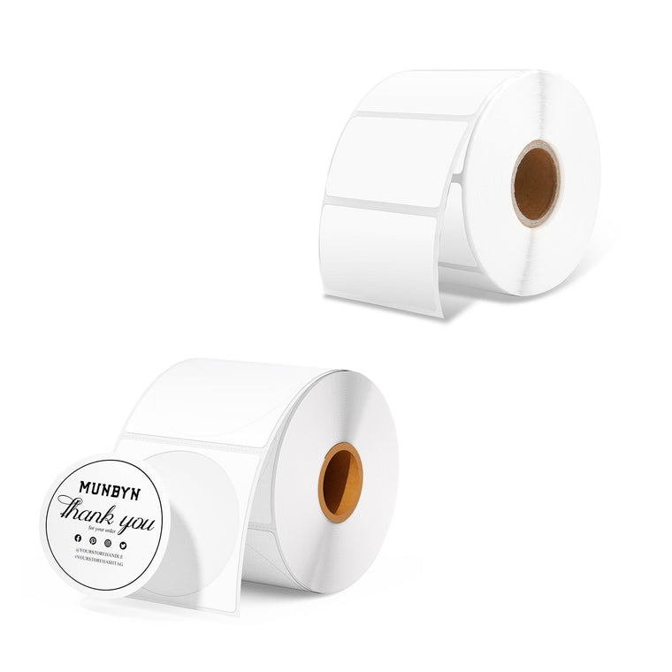 MUNBYN Einzelhandel Produkt Etiketten-Kit für Individuelle Verpackung