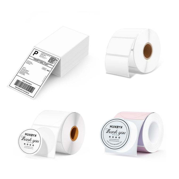MUNBYN Haustier Branding Etiketten-Kit für Individuelle Verpackung
