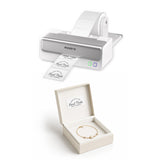 MUNBYN RealWriter 405B Bluetooth Drucker & Rechteck Etiketten Handgemacht Verpackung Profi Set