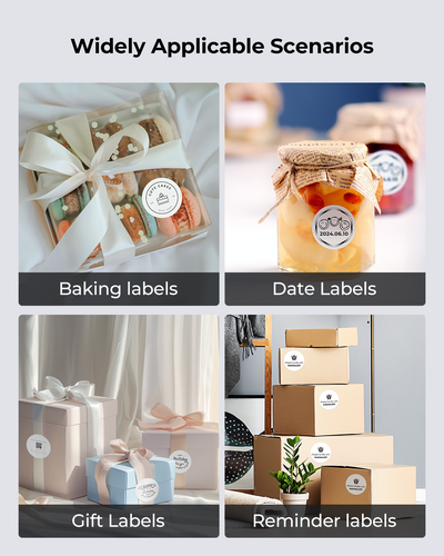 MUNBYN Shopify Starter Etiketten Set für Versand und Branding