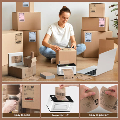 MUNBYN Creative Label Discovery Kit for Small Businesses