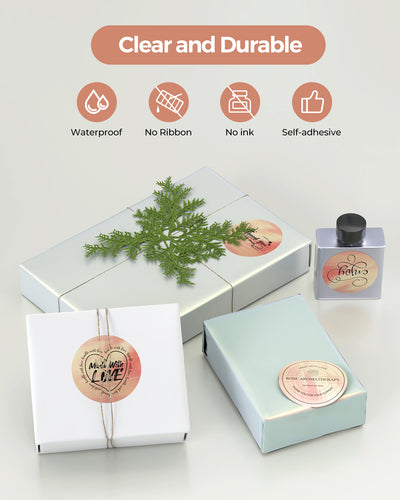 2" Aurora Farb Etiketten