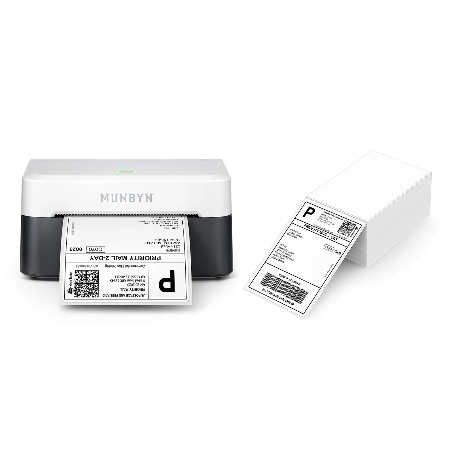RealWriter 403B Thermodrucker【Panda-Farbe】