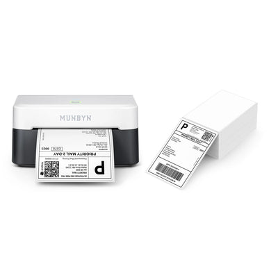MUNBYN RW403B imprimante thermique Bluetooth pour étiquettes d'expédition et de produit