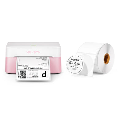 MUNBYN RW403B imprimante thermique Bluetooth pour étiquettes d'expédition et de produit