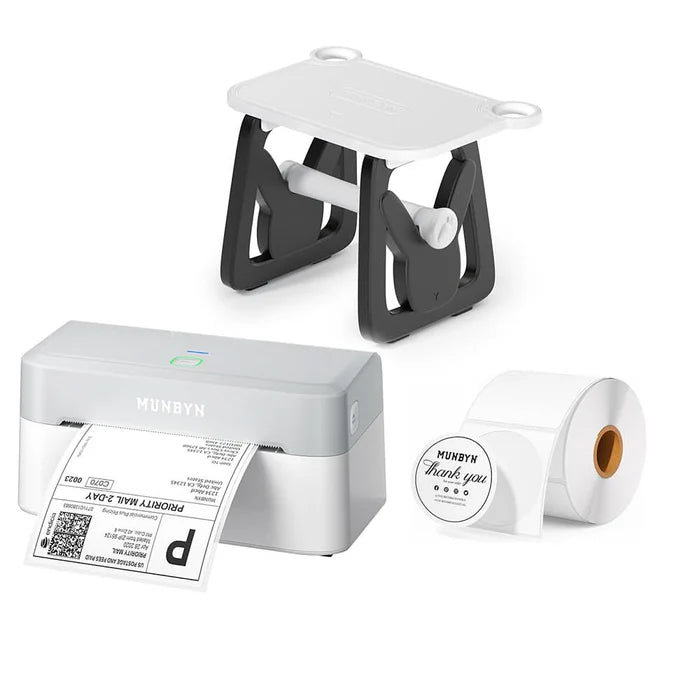 MUNBYN 403B Bluetooth Etikettendrucker, Labeldrucker Thermodrucker