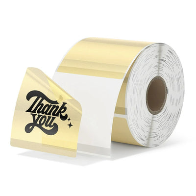 MUNBYN 2" Glitzer-Serie Thermoetiketten | 500 Etiketten pro Rolle