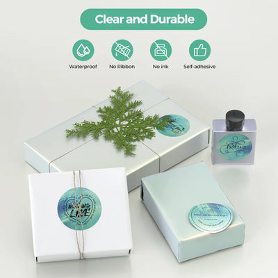 2" Aurora Farb Etiketten