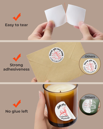 MUNBYN supplement branding labelkit voor gepersonaliseerde verpakking