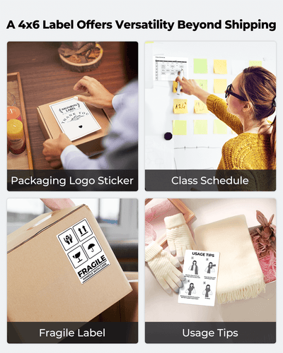 MUNBYN Premium Business Label Kit for Versatile Packaging