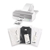 MUNBYN RealWriter 405B Bluetooth Printer & Rectangular Labels Clothing Product Pro Set