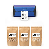 MUNBYN RealWriter 401AP 300DPI AirPrint Kabellos Drucker & Rechteck Etiketten Haustier Verpackung Branding Set