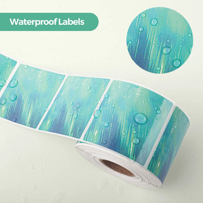 2" Aurora Farb Etiketten