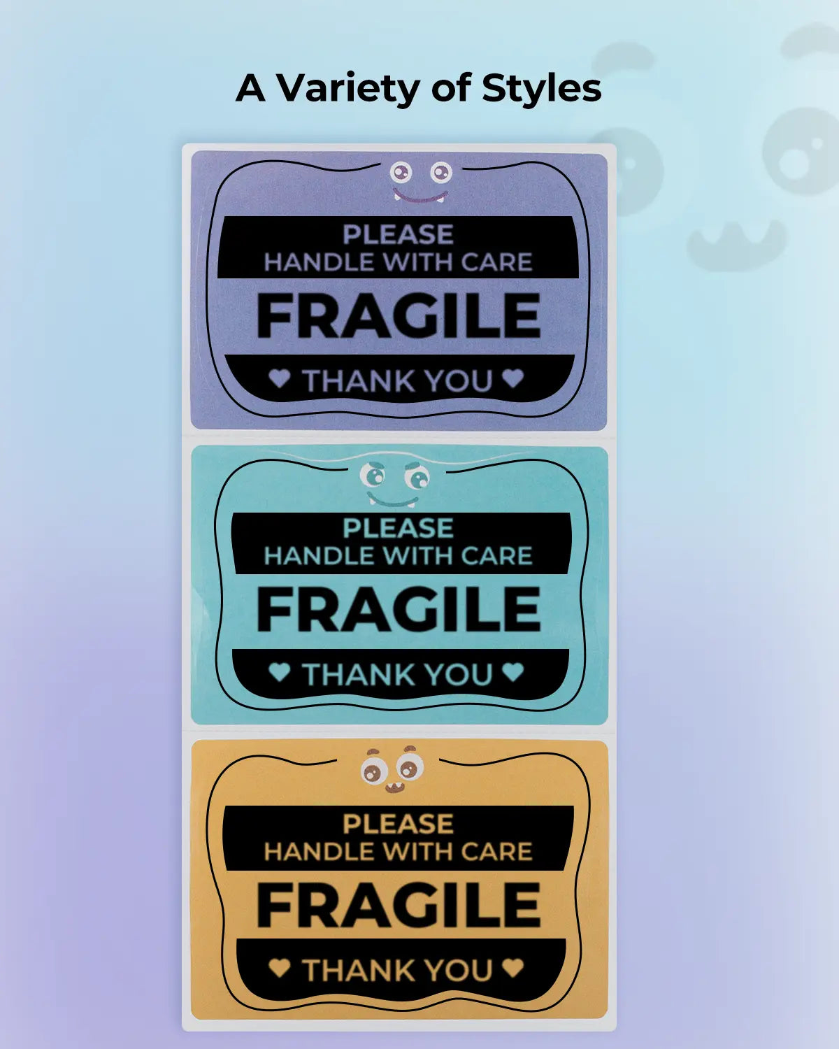 ?tiquettes thermiques cr?atives MUNBYN 3" x 2" pour branding et emballage