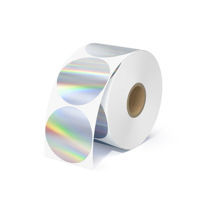 2" Holographic Labels