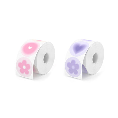 2" Farbverlauf Etiketten