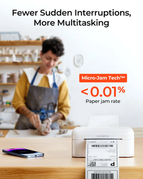 MUNBYN RealWriter 402B Bluetooth Thermal Label Printer Kits