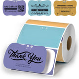 ?tiquettes thermiques cr?atives MUNBYN 3" x 2" pour branding et emballage