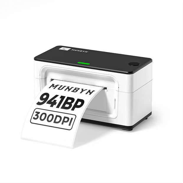 MUNBYN RW941BP 300DPI Bluetooth Thermodrucker für Produktetiketten und Branding